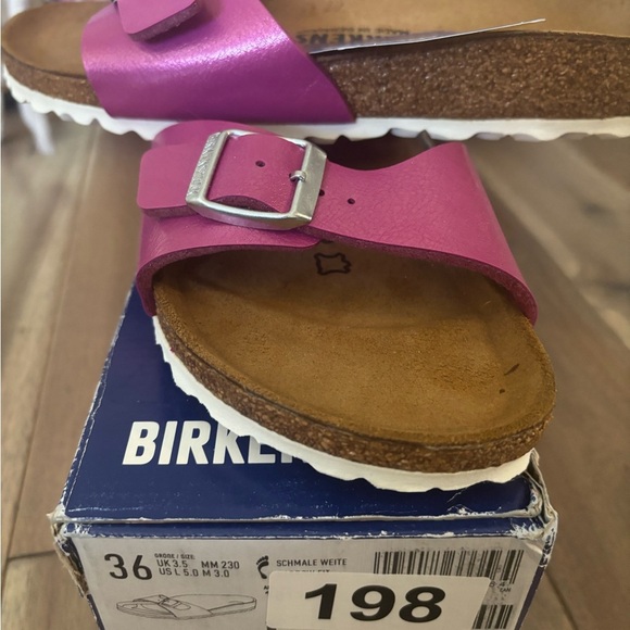 Birkenstock Madrid Graceful Magenta Haze NWT - Picture 3 of 5